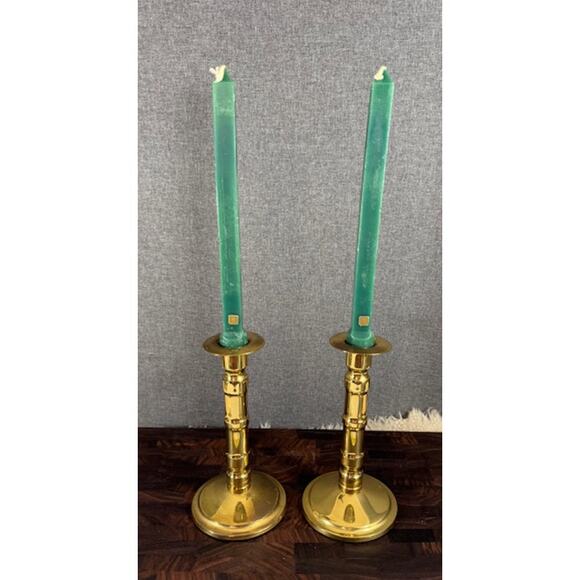Vintage Candlesticks Set of Two - Picture 2 of 4